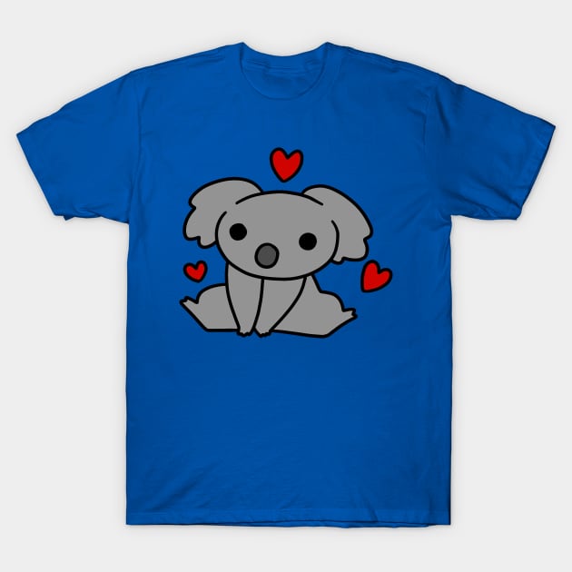 Baby Koala Love T-Shirt by saradaboru